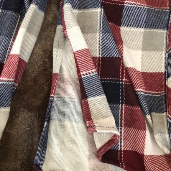 Blue/Red Button Up from Rue 21 - Picture 4 of 4